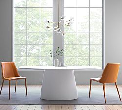 Cleary Oval Pedestal Dining Table (78.5")