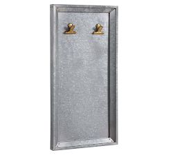 Galvanized System Magnetic Clipboard