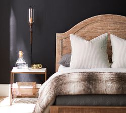 Jayden Rectangular Marble End Table