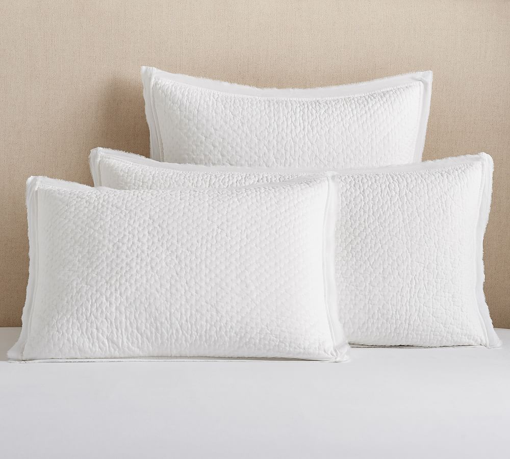 Melange Handcrafted Cotton Quilted Sham by Pottery Barn