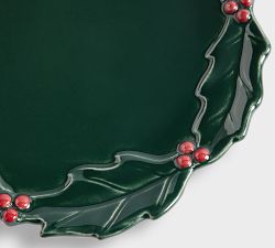 Holly Salad Plates - Set of 4