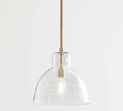 Open Box: Bridget Recycled Glass Pendant (8"-17")