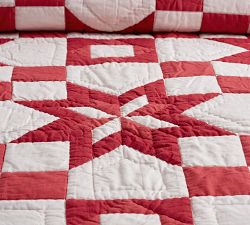 Patchwork Star Quilt &amp; Shams