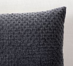 Stonewashed Cross-Stitched Pillow Cover