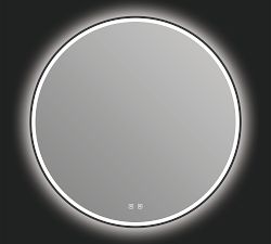 Dion Round Lighted LED Mirror