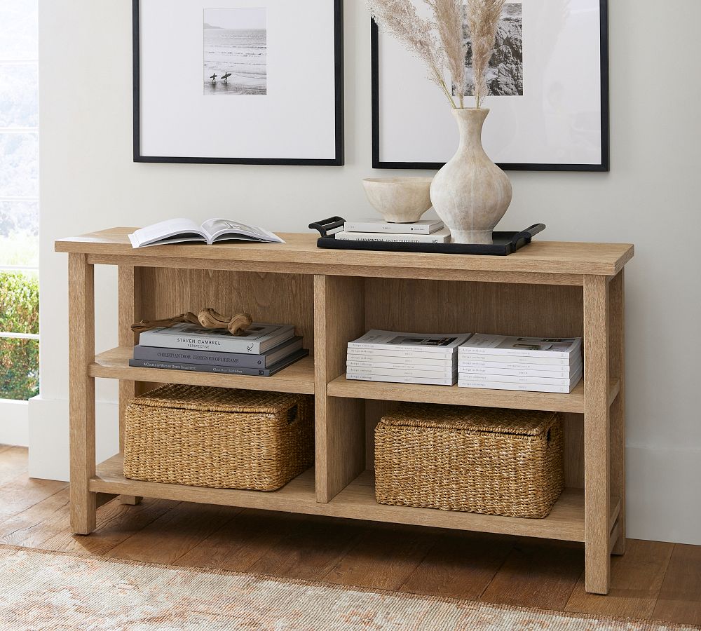 Farmhouse Console Bookcase (56") by Pottery Barn