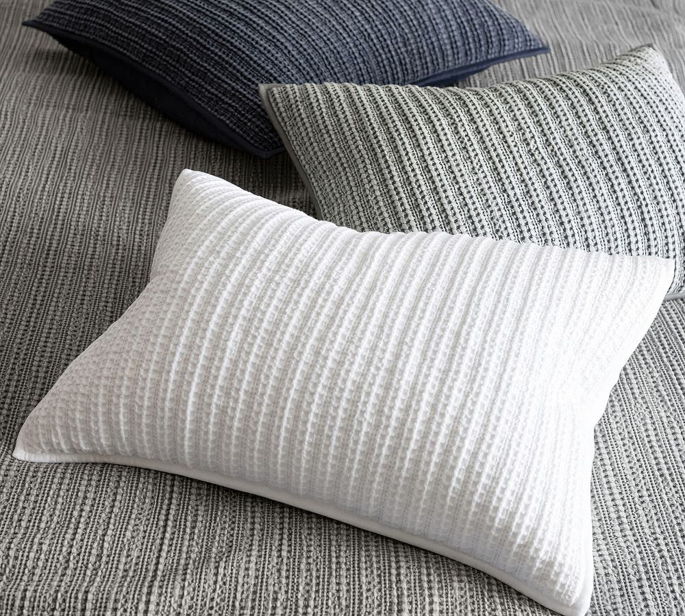 Honeycomb Quilted Sham by Pottery Barn