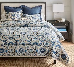 Pottery Barn Penelope Handcrafted Quilted Standard Shams Set/2 - Thumbnail 5