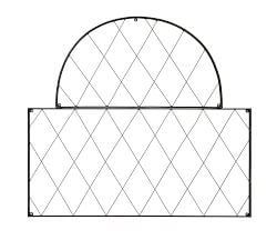 Clarence Wall-Mounted Trellis Set