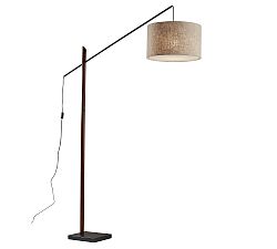 Cornelius Wood Arc Sectional Floor Lamp (85")