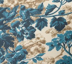 Della Floral Reversible Printed Outdoor Pillow