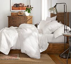Medallion Washed Cotton Quilt &amp; Shams