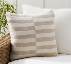 Skye Eco-Friendly Textured Outdoor Pillow