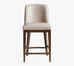 Layton Leather Stool