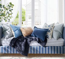 Pointelle Knit Throw