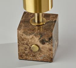 Tuberose Hand-Blown LED Table Lamp (19")