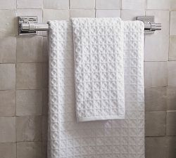 Waffle Sculpted Organic Towel