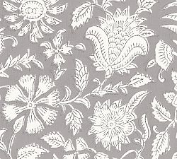 Floral Block Print Wallpaper