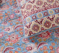 Nalini Reversible Block Print Sham