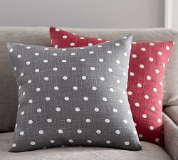 Polka Dot Pillow Cover