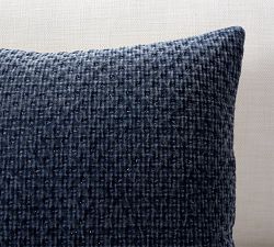 Stonewashed Cross-Stitched Pillow Cover
