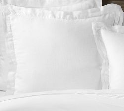 Belgian Flax Linen TENCEL™ Double Flange Sham