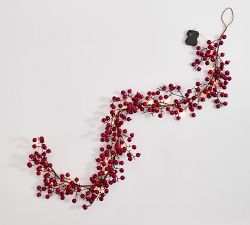 Cranberry String Lights