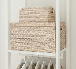 Essential Walk-In Closet by Hold Everything, 8' Hanging System with 3 Drawers​