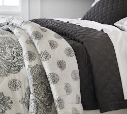 Imani Medallion Reversible Percale Comforter &amp; Shams