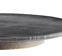 Open Box: Black Marble Lazy Susan