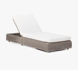 Whitehawk Wicker Woven Outdoor Chaise Lounge