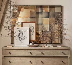 Wyatt Paneled Mirror Wall Art