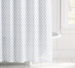 Anchor Printed Shower Curtain