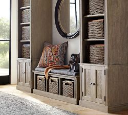 Clive Handwoven Tightweave Handled Utility Basket