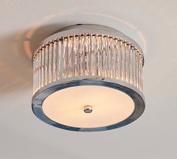 Danlyn Glass Rod Flushmount