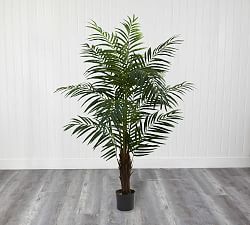 Faux Bulb Areca Palm Trees