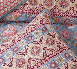 Nalini Reversible Block Print Sham