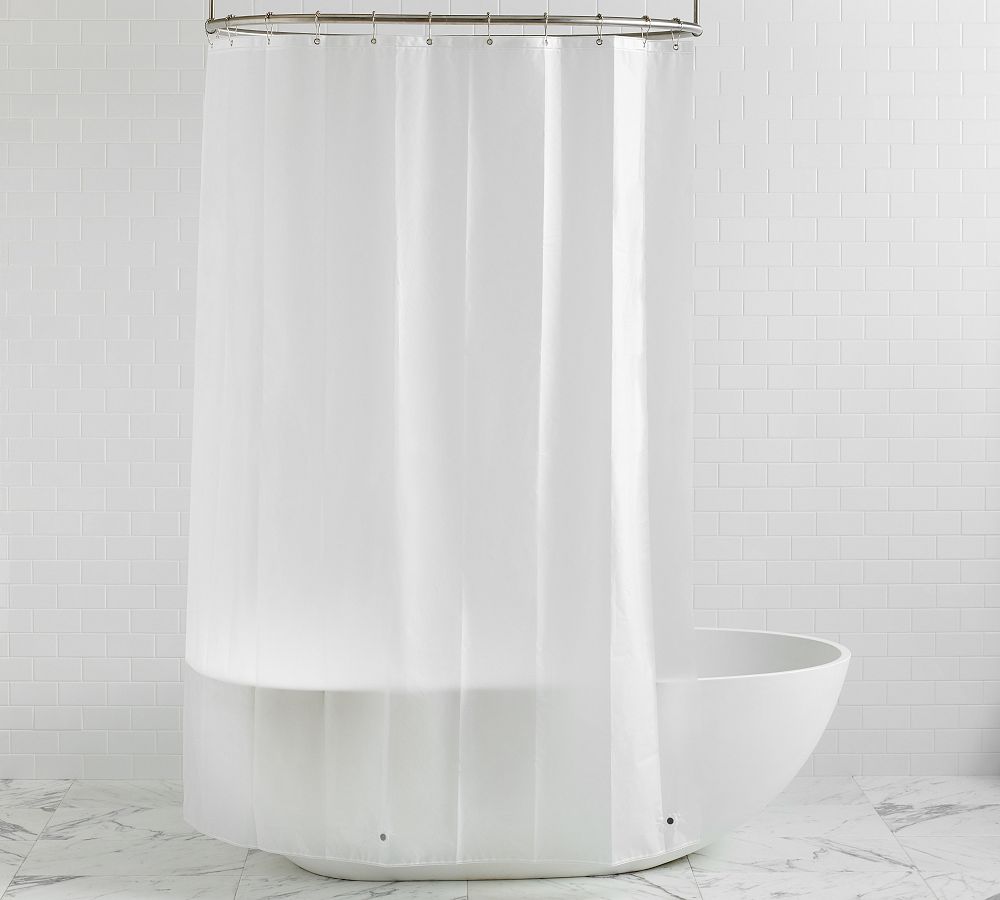 EVA Vinyl Shower Curtain Liner, 72" - 72