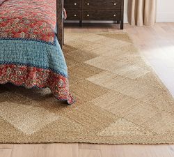 Salvino Diamond Jute Rug