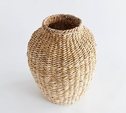 Abaca Handwoven Vase
