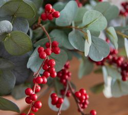 Faux Eucalyptus and Berries Bundle