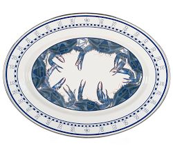 Golden Rabbit Blue Crab Enamel Collection