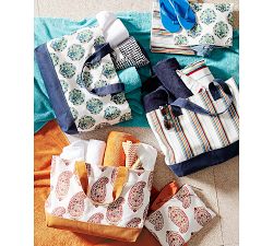 Printed Canvas Tote Bag