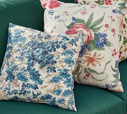 Della Floral Reversible Printed Outdoor Pillow