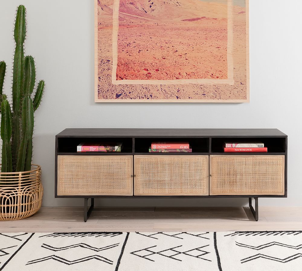 Dolores Cane Media Console (65