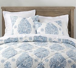 Imani Medallion Reversible Percale Comforter &amp; Shams