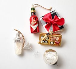 Mercury Glass Hot Sauce Ornament