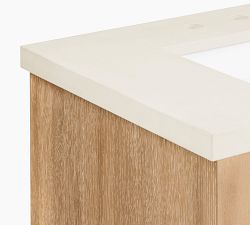 Modern Farmhouse 60" Double Sink Vanity