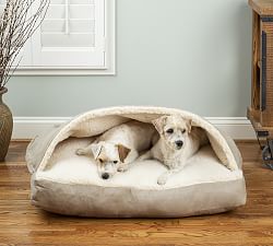 Luxury Microsuede Rectangle Pet Cave