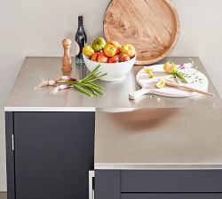 Malibu Metal Outdoor Kitchen Corner Cabinet (43")